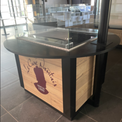 VITRINE ECRIN ILOT REFRIGEREE 2 GRILLES