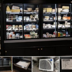 VENDS VITRINE RÉFRIGÉRÉE MURALE SEDA CASANOVA ENERGY SLIM – 2,44 m – GROUPE DÉPORTÉ SILENCIEUX